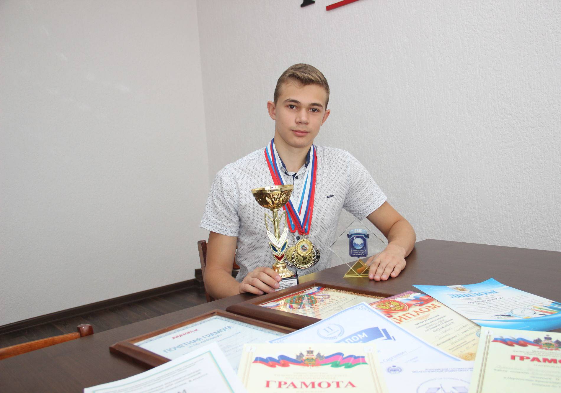 В СОШ №18 станицы Ивановской учится настоящий вундеркинд