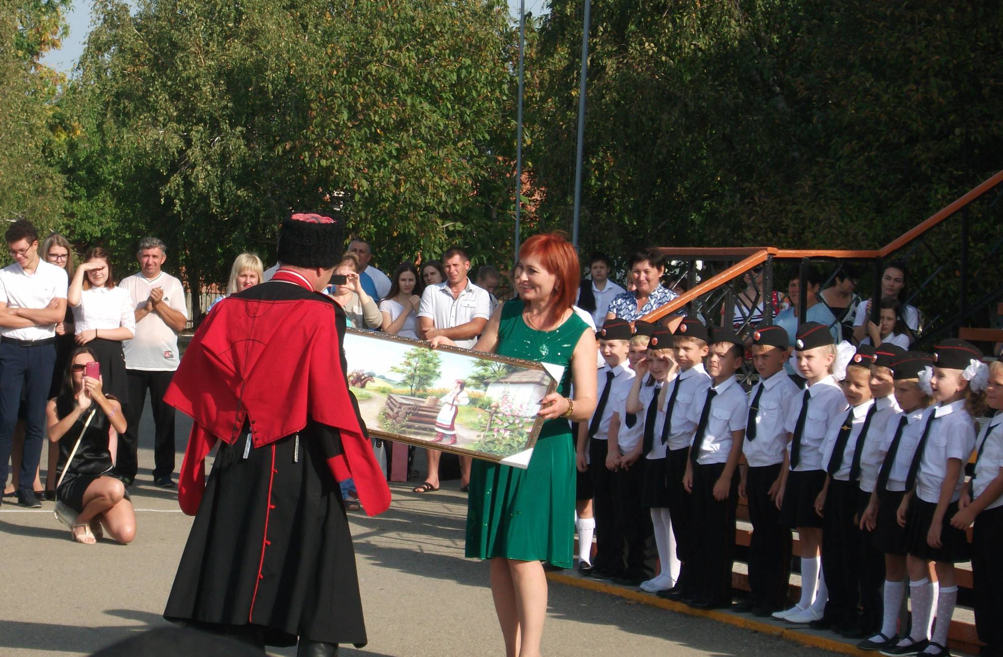 В полку казачьих классов Красноармейского района прибыло