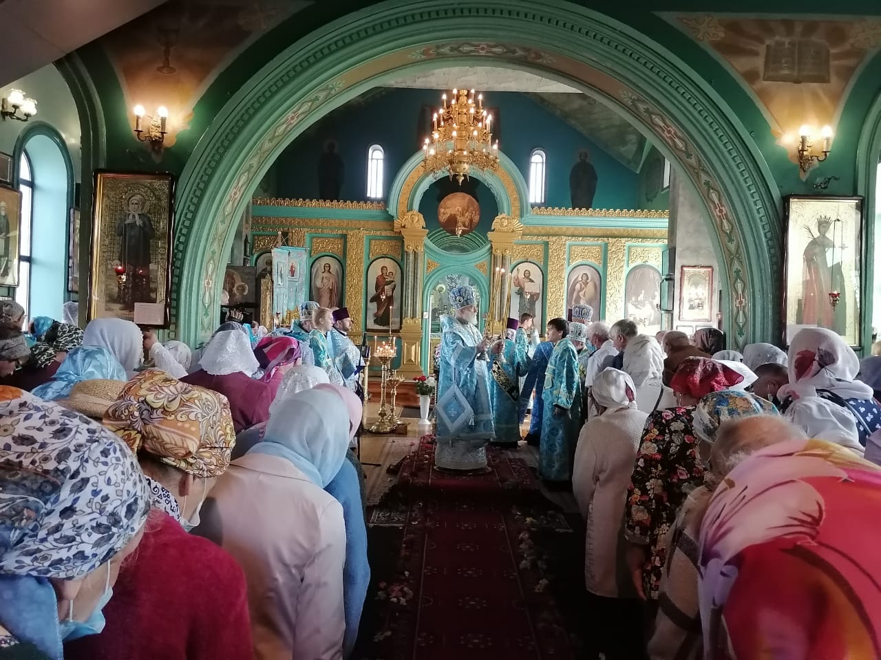 В Полтавской — престольный праздник храма Рождества Пресвятой Богородицы