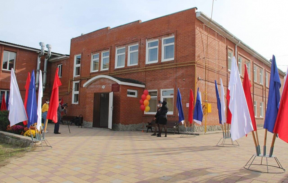 В одной из школ Северского района открылся новый спорткомплекс