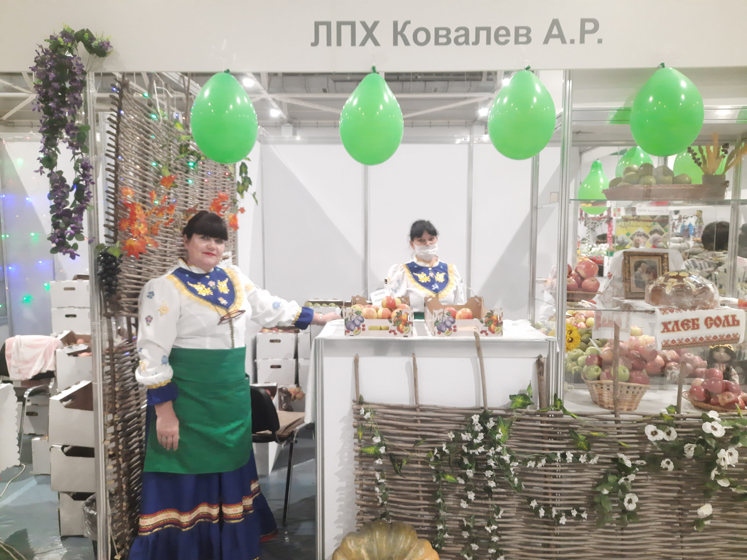 В «Кубанской ярмарке» от Красноармейского района участвуют 20 фермеров, владельцев ЛПХ и предпринимателей