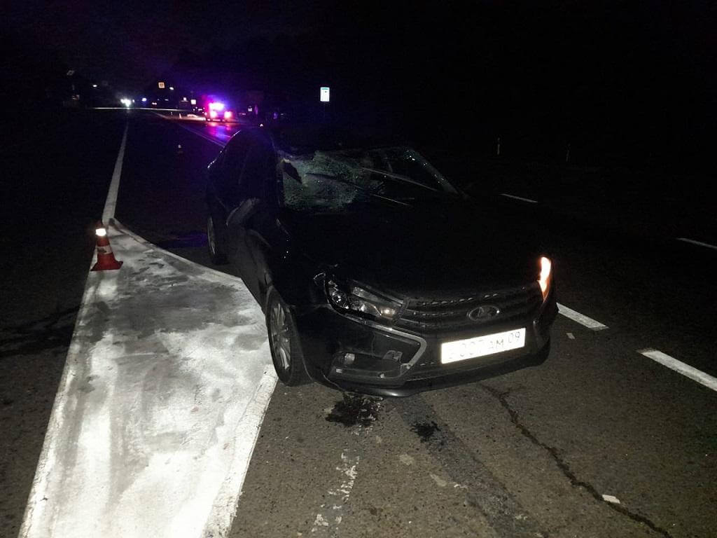 Пешеход погиб в Динском районе в результате наезда автомобиля