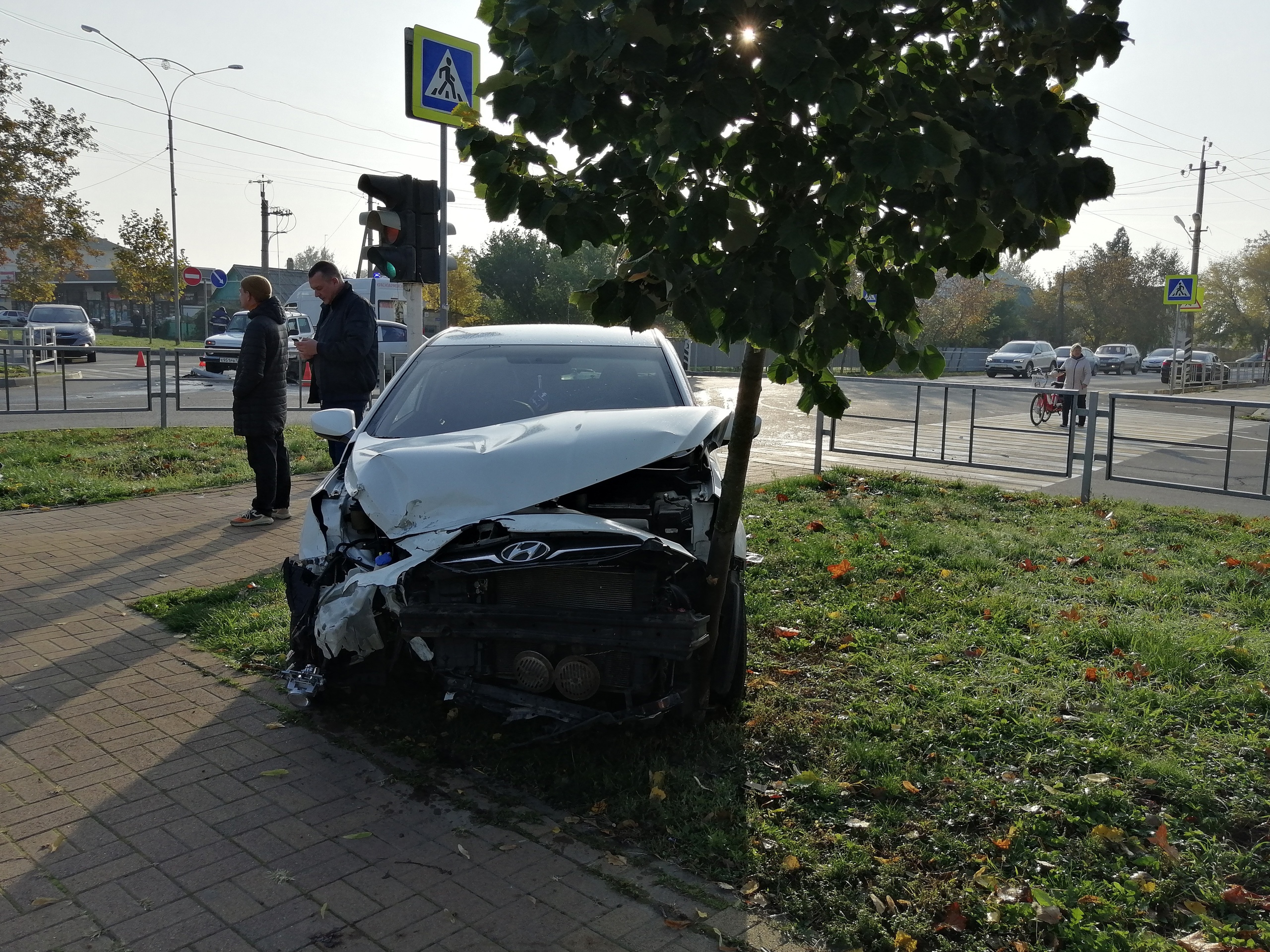 В ДТП в станице Полтавской пострадала водитель из Славянска-на-Кубани