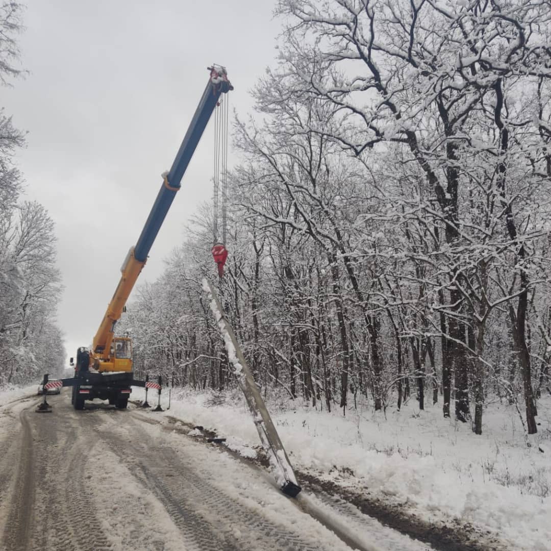 Электроснабжение восстановлено почти во всем Красноармейском районе