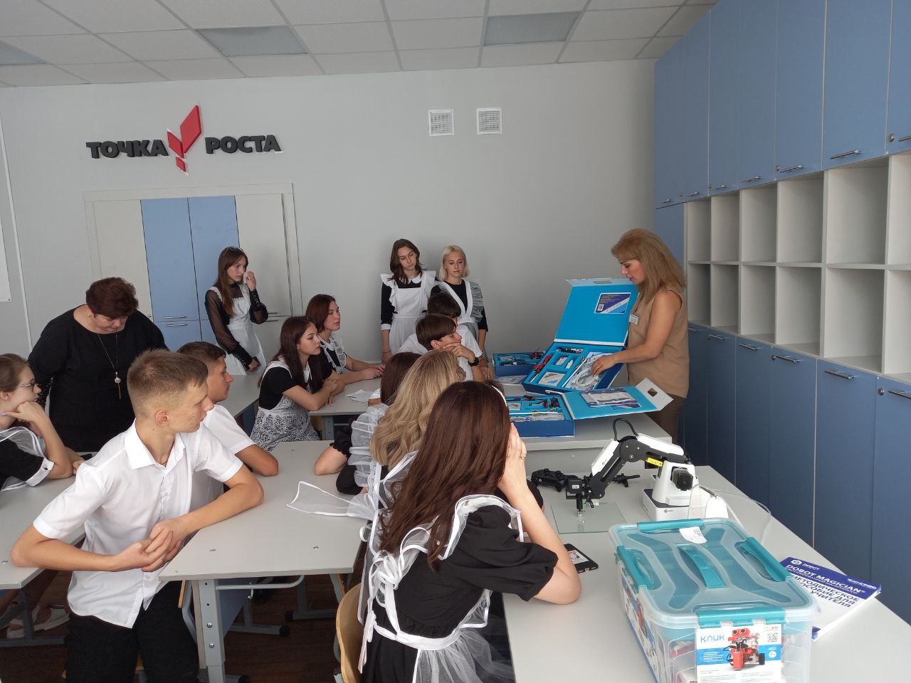 Еще в пяти школах Красноармейского  района открылись «Точки роста»