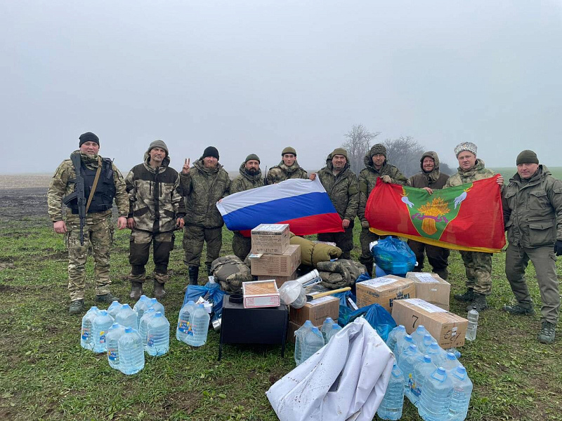Ещё 75 тонн гуманитарки для Донбасса собрали кубанские казаки за неделю
