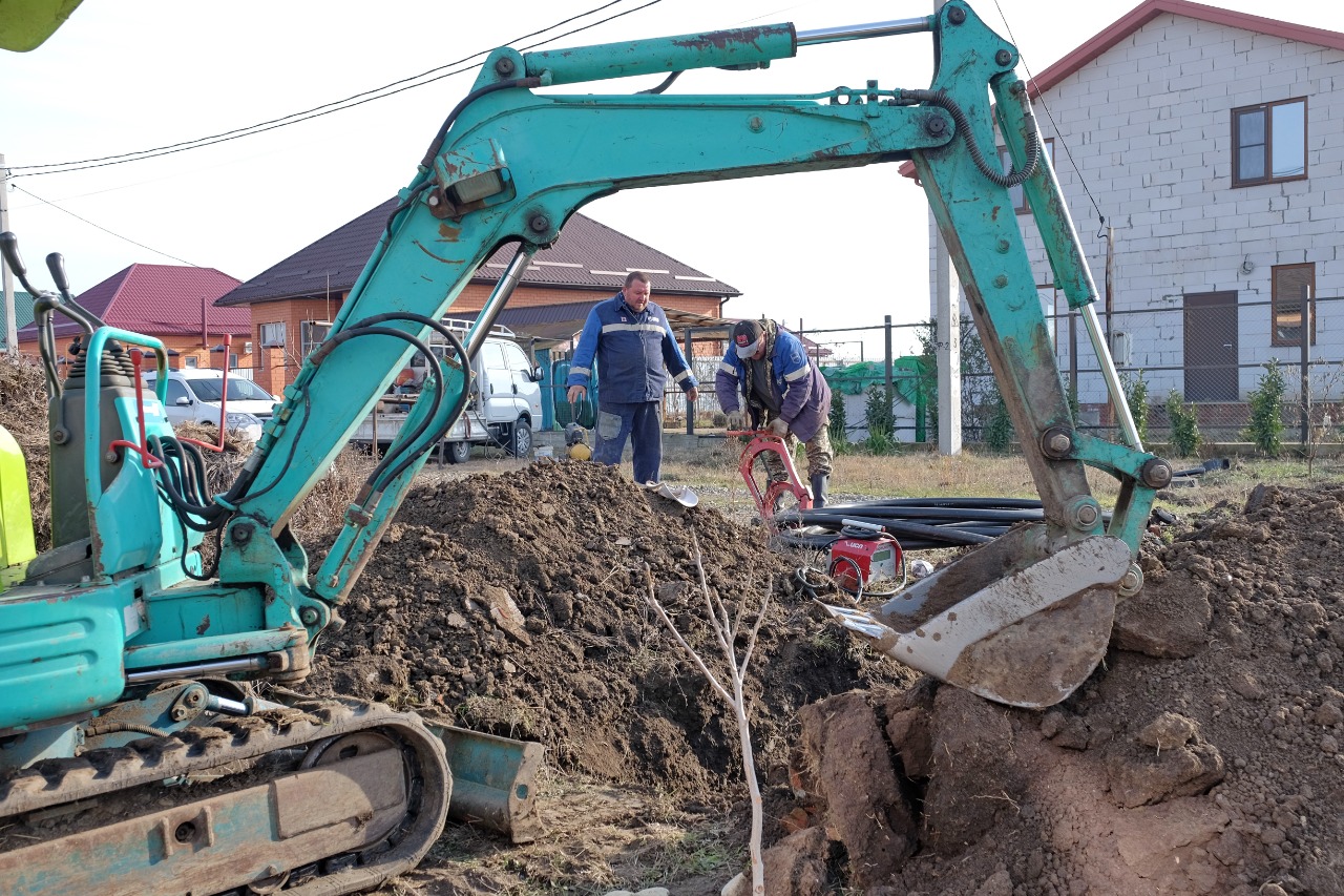 С начала года в Красноармейском районе по программе догазификации газ провели всего к 15 домовладениям