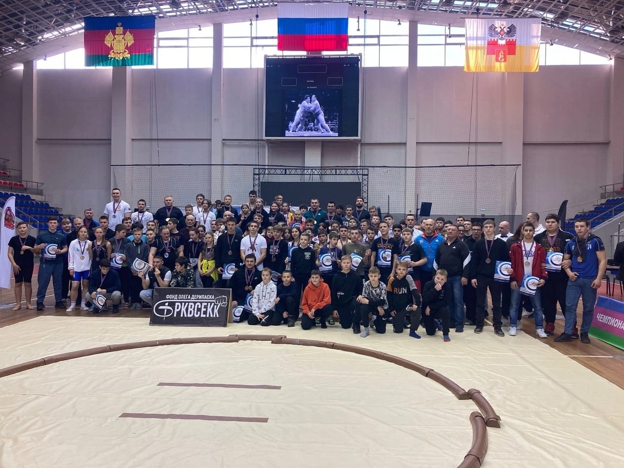 Сумоисты из Марьянской заняли 11 призовых мест на чемпионате и первенстве ЮФО