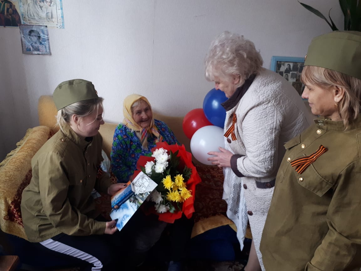 В Староджерелиевской навестили свидетелей событий Великой Отечественной войны