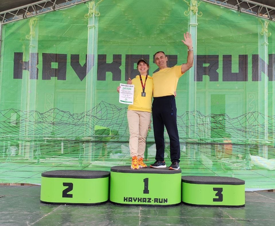 На VII Пятигорском полумарафоне, на дистанции 21,1 километра, победила уроженка Старонижестеблиевской