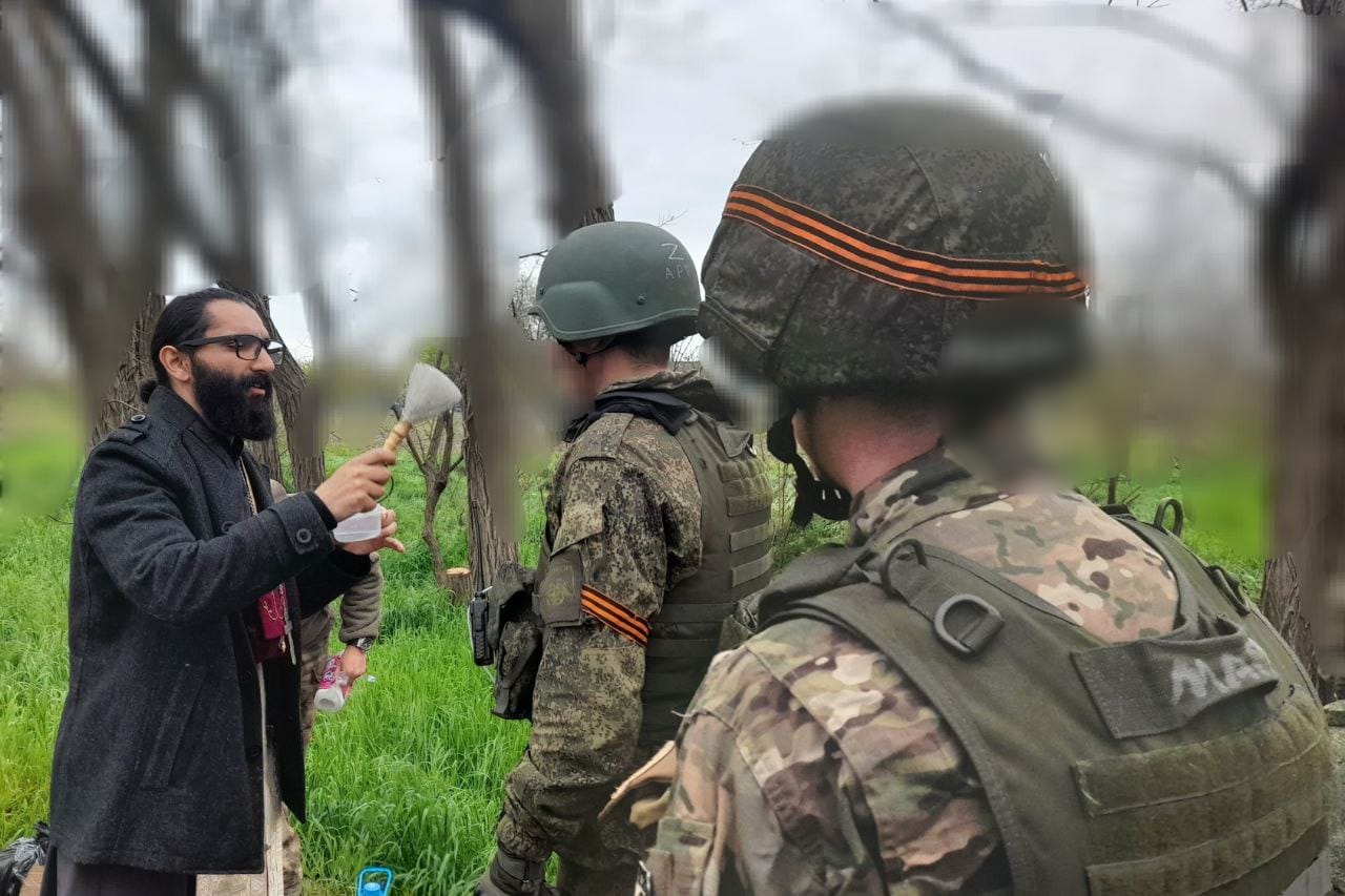 Священник из марьянского храма в зону СВО доставил гуманитарку, собранную станичниками