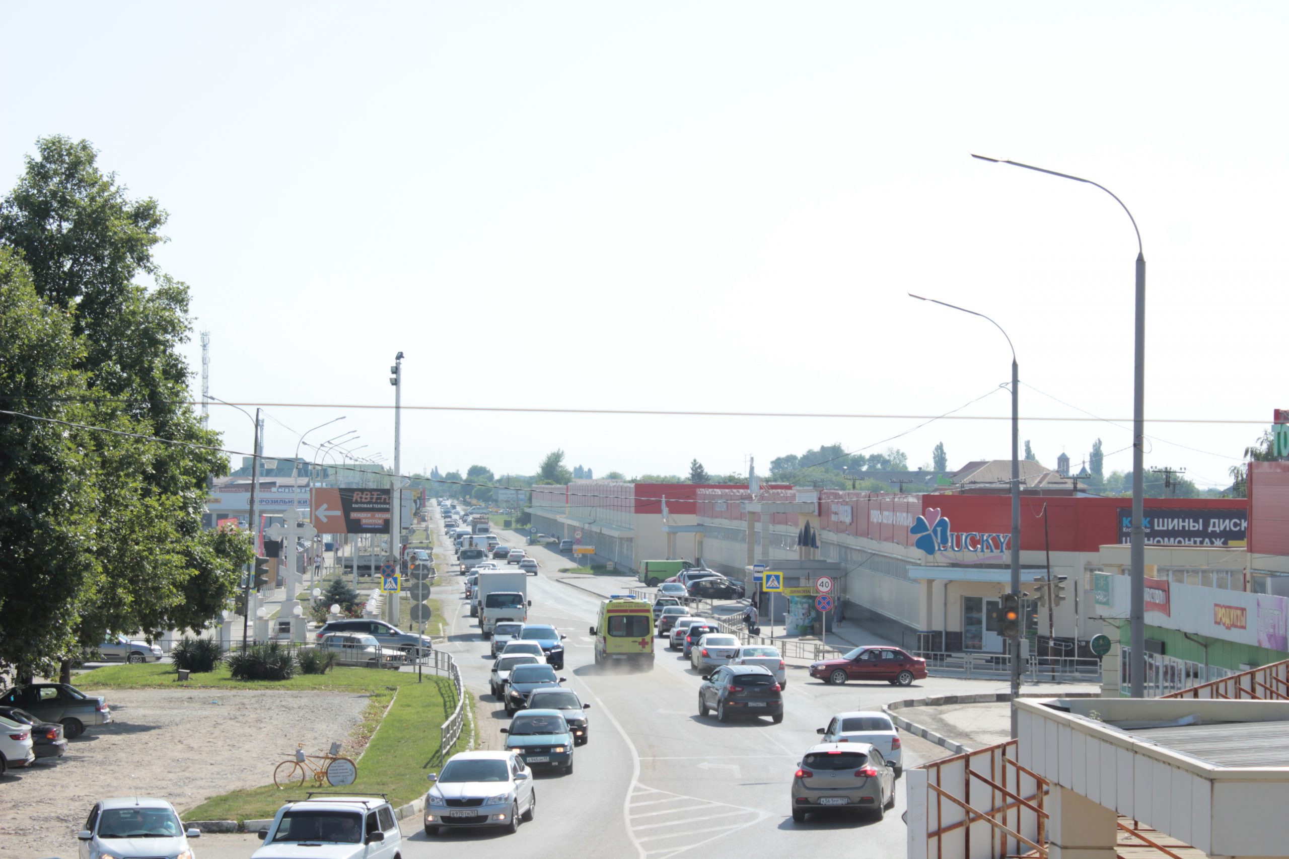 Жизнь в пробке: этот курортный сезон жителям Красноармейского района придется потерпеть