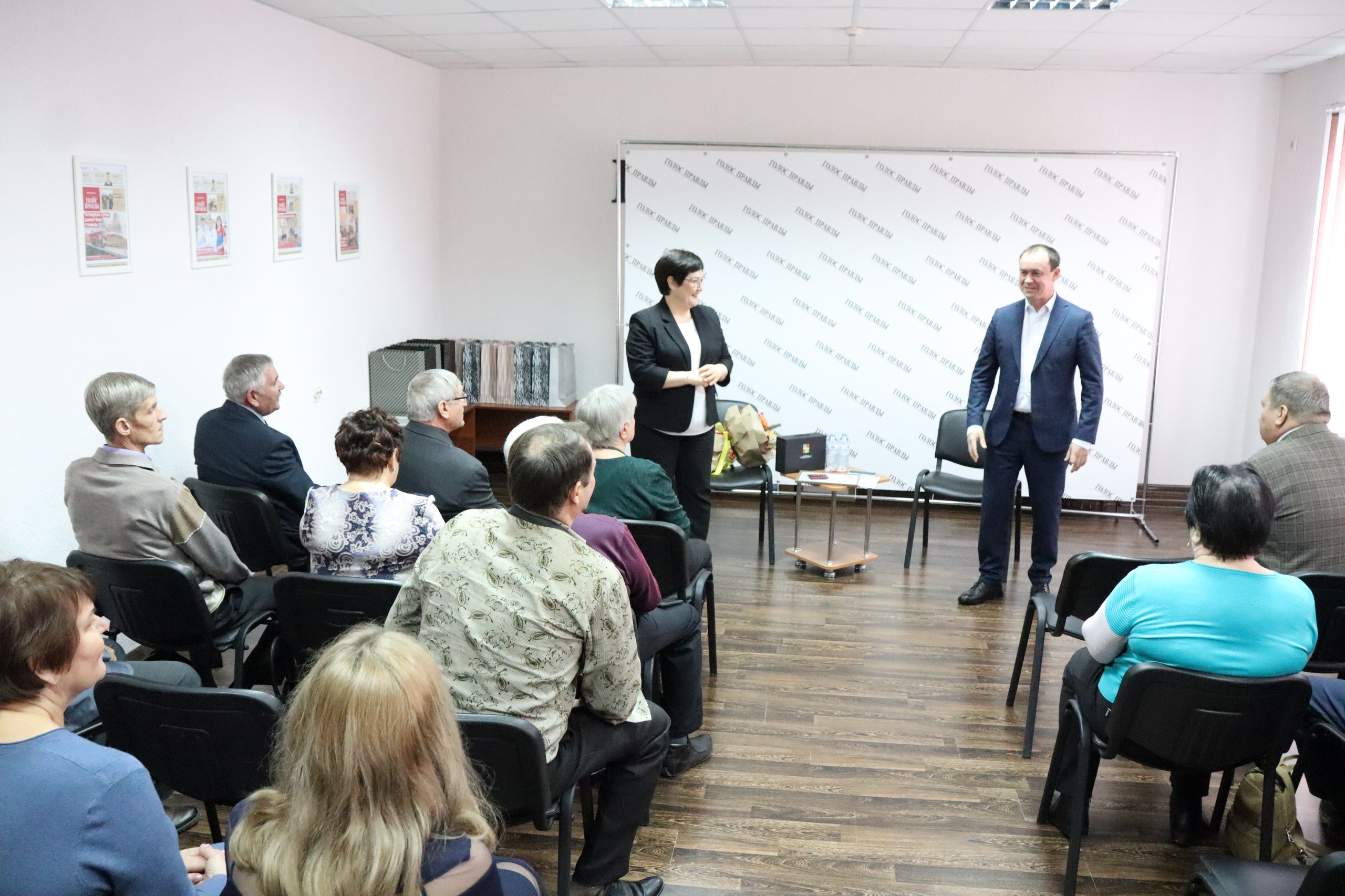 «Голос правды» поздравил краеведов Красноармейского района с Днём российской печати