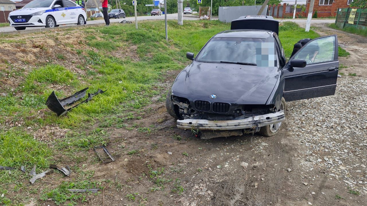 В ДТП в хуторе Трудобеликовском пострадала женщина и её ребёнок
