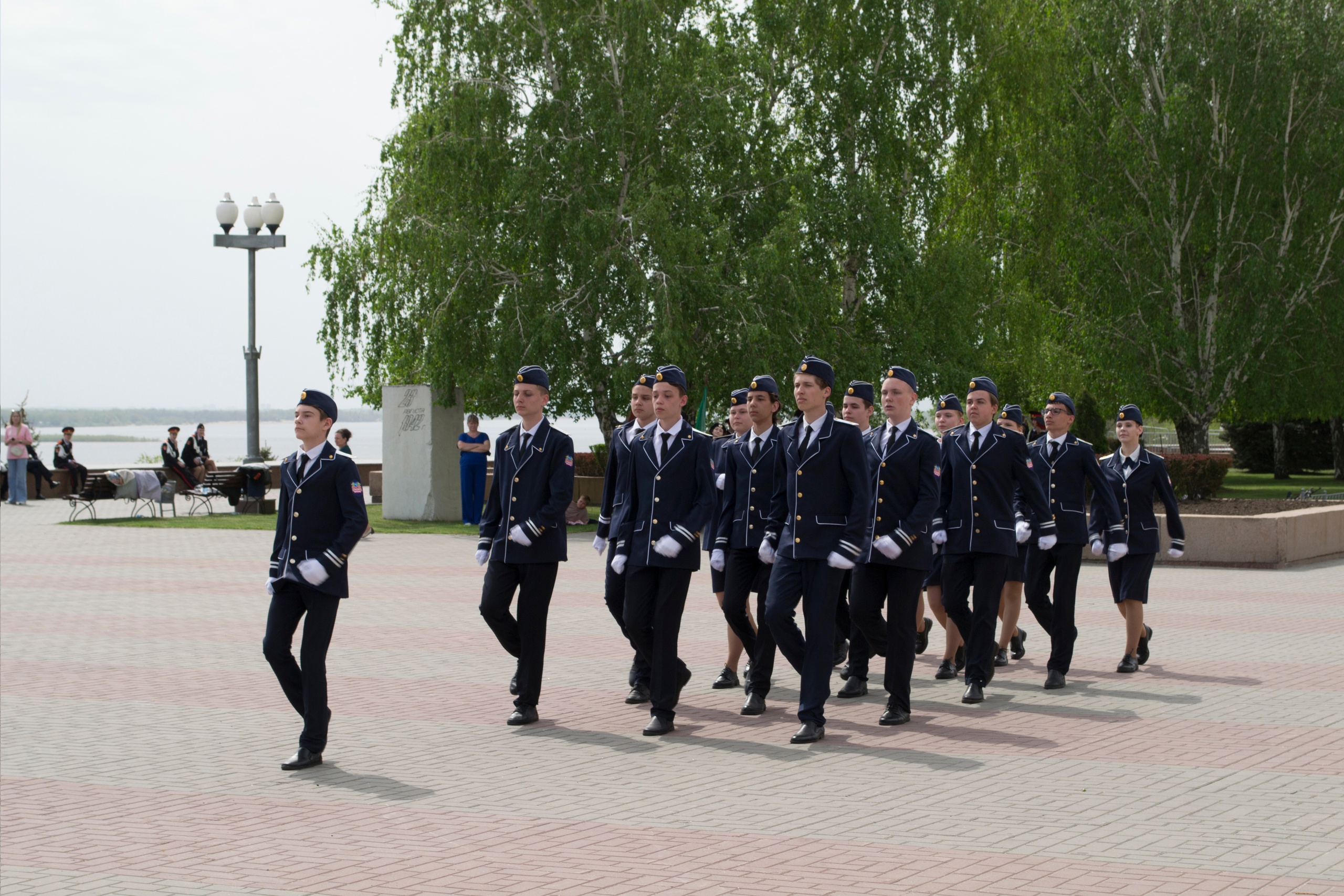 Кадетские классы марьянской СОШ №19 завоевали призовые места на всероссийском патриотическом конкурсе