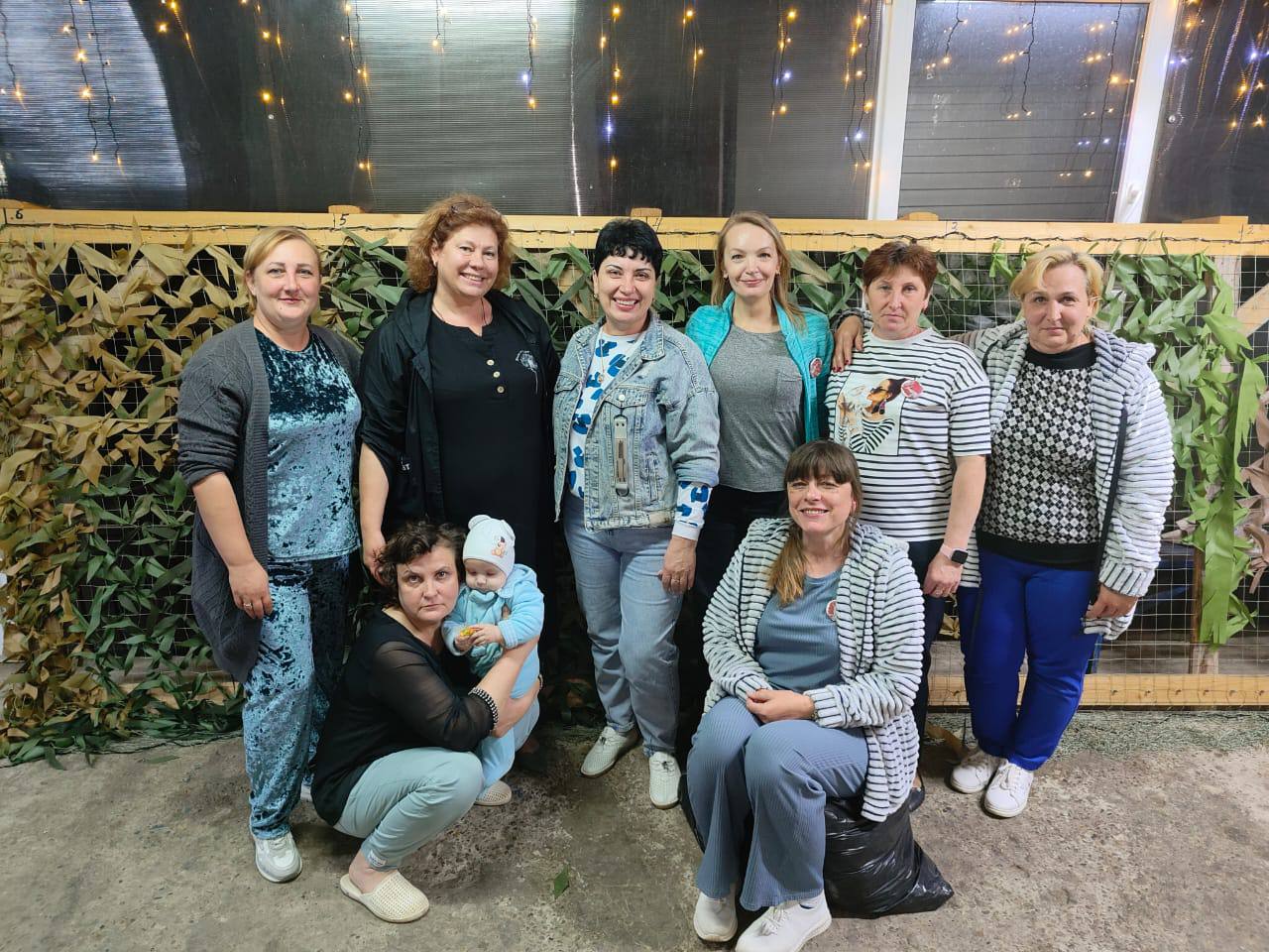 Две огромные сети сплела небольшая группа соседей в станице Марьянской