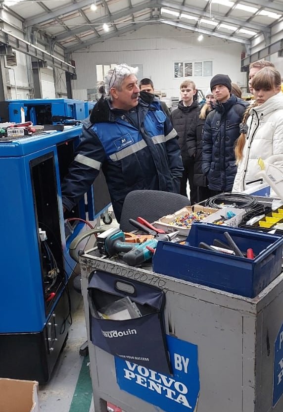Школьники познакомились с работой предприятия «Газтехника» в станице Марьянской