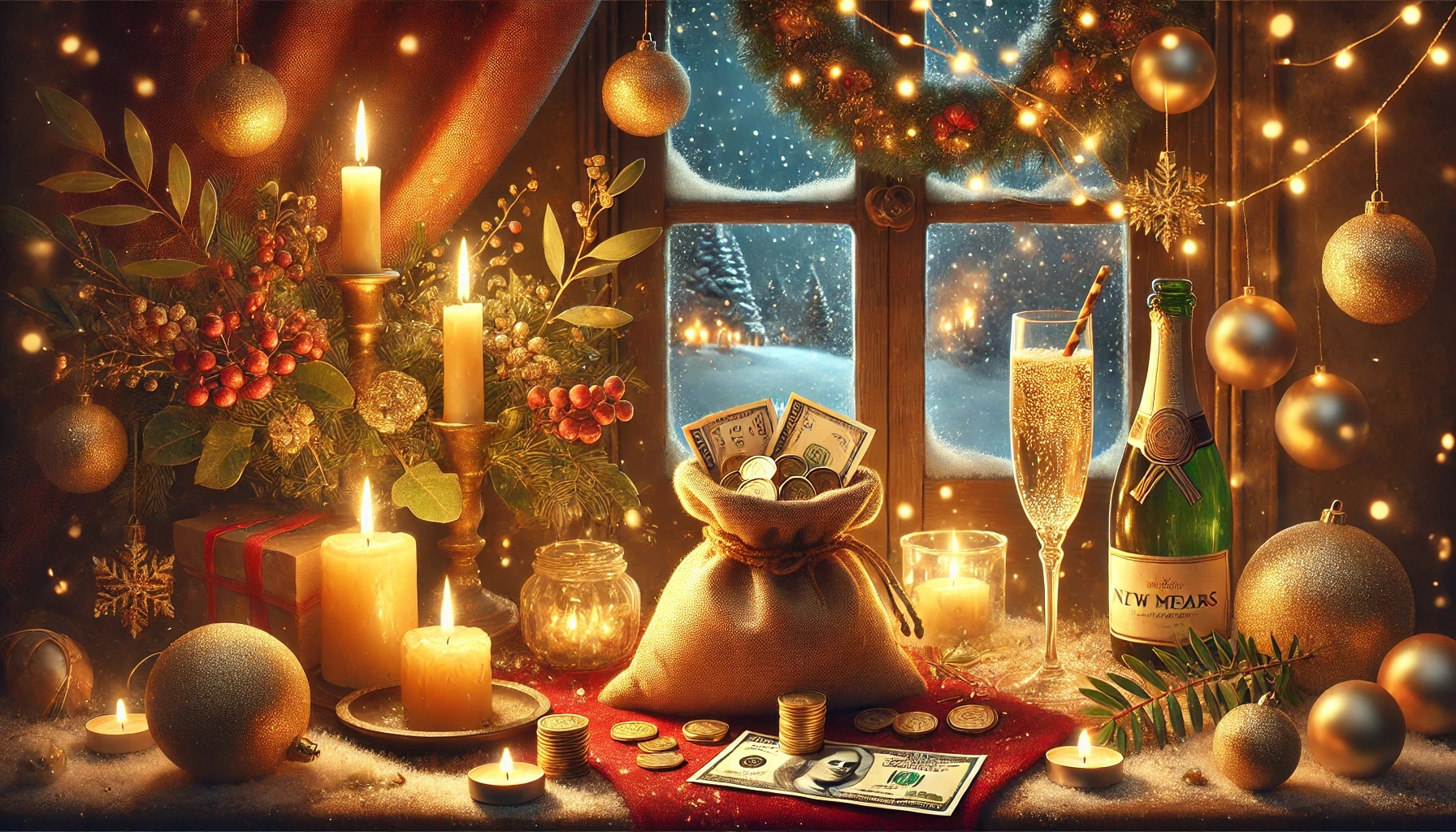 Как привлечь финансовое благополучие в Новогоднюю ночь: проверенные техники для изобилия