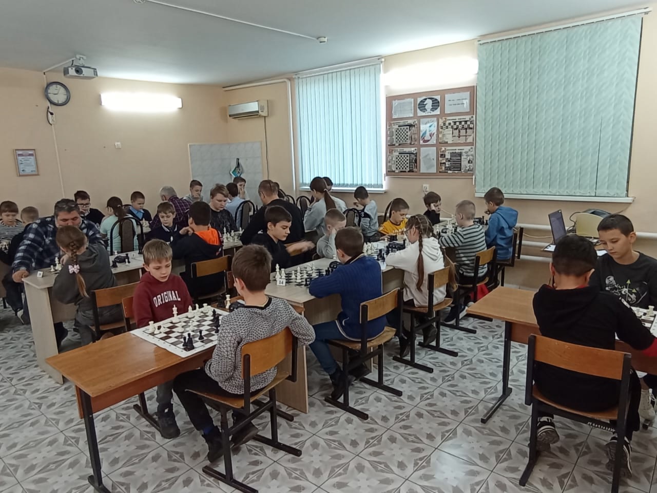 В станице Полтавской прошёл блиц-турнир по шахматам