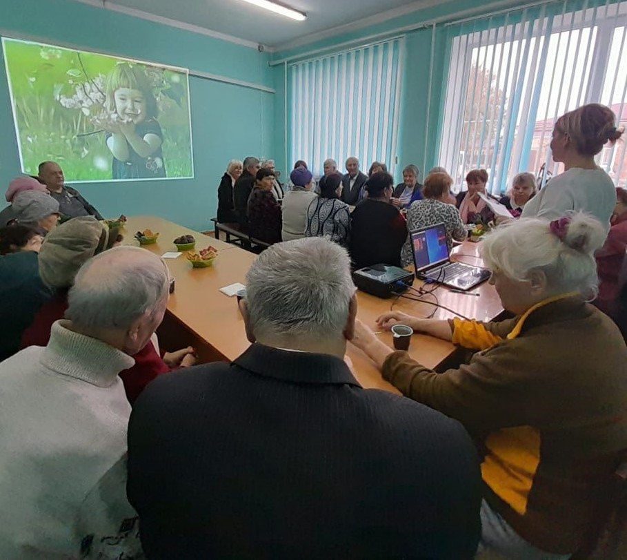 В Ивановской прошёл час семейного досуга «Семья – очаг любви» для старшего поколения