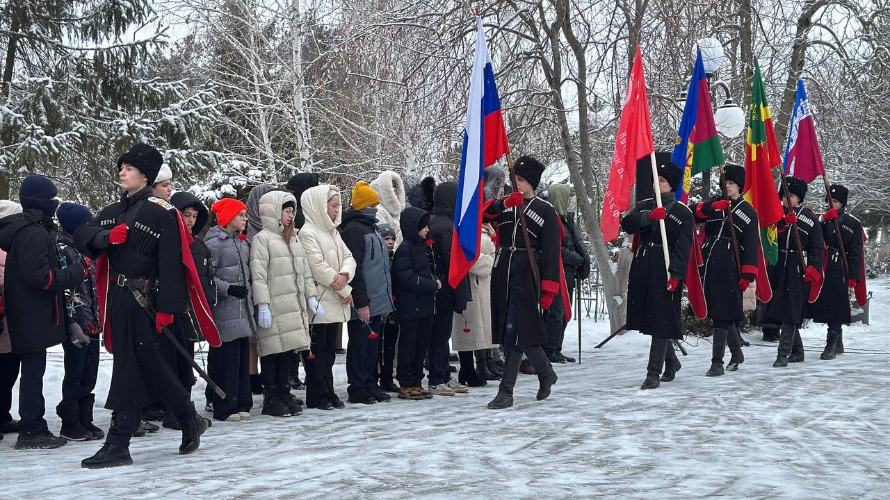 В Марьянской отметили 82-ю годовщину освобождения станицы от немецко-фашистских захватчиков