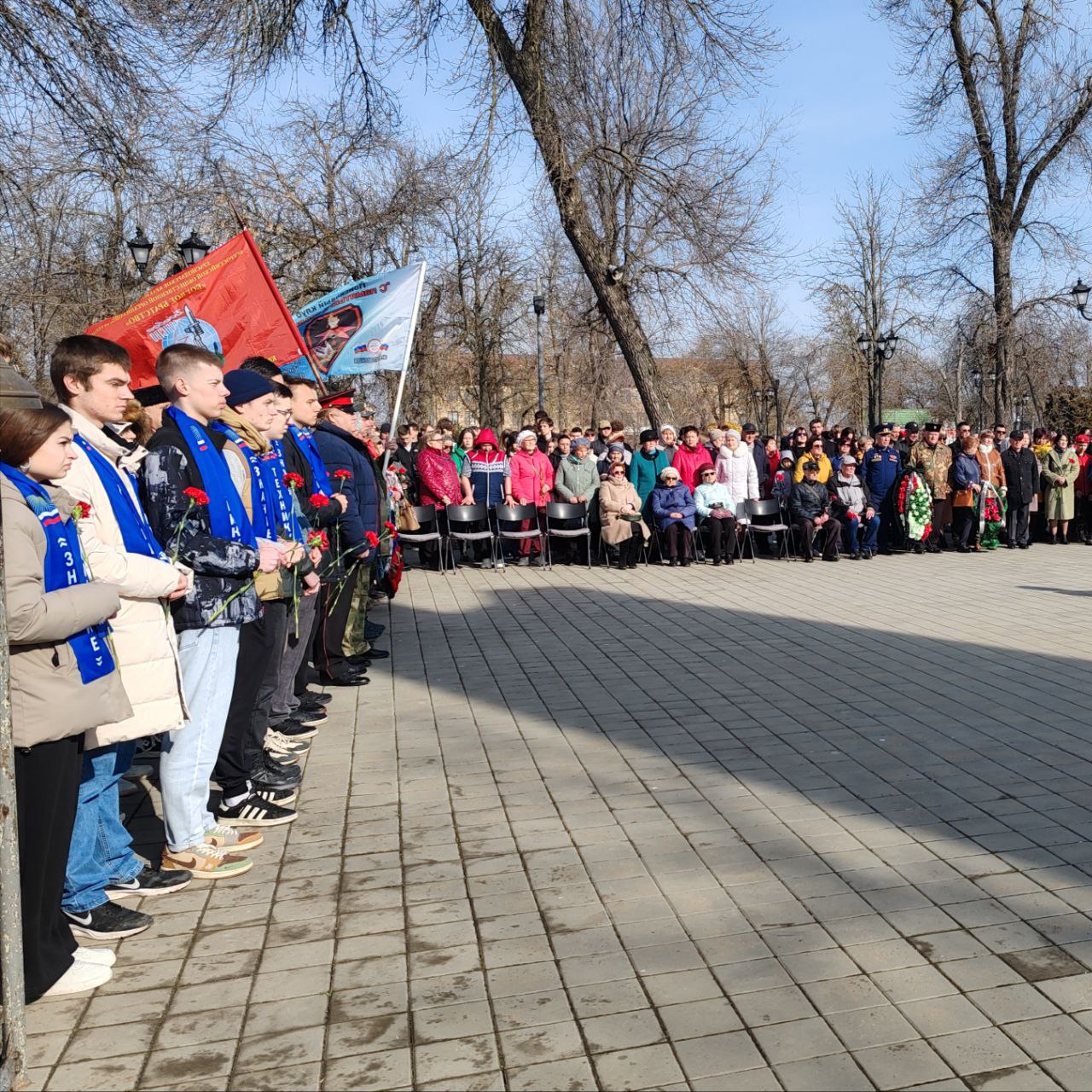 В Полтавской почтили память воинов, погибших при освобождении станицы от оккупации