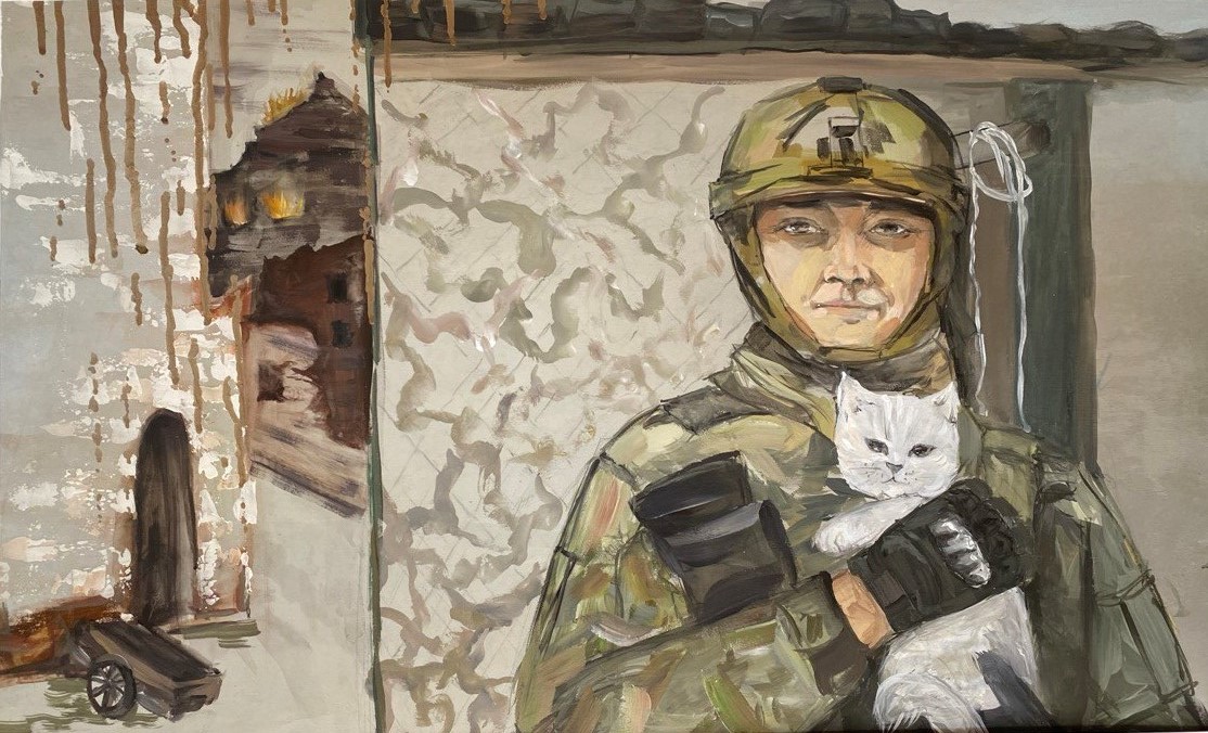 В полтавском музее открылась выставка детских рисунков, посвященных теме СВО