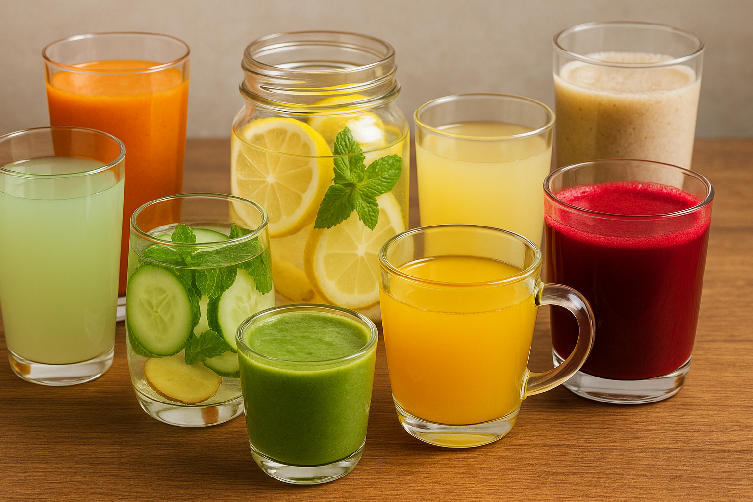 Восемь домашних напитков для здоровья печени: что действительно помогает