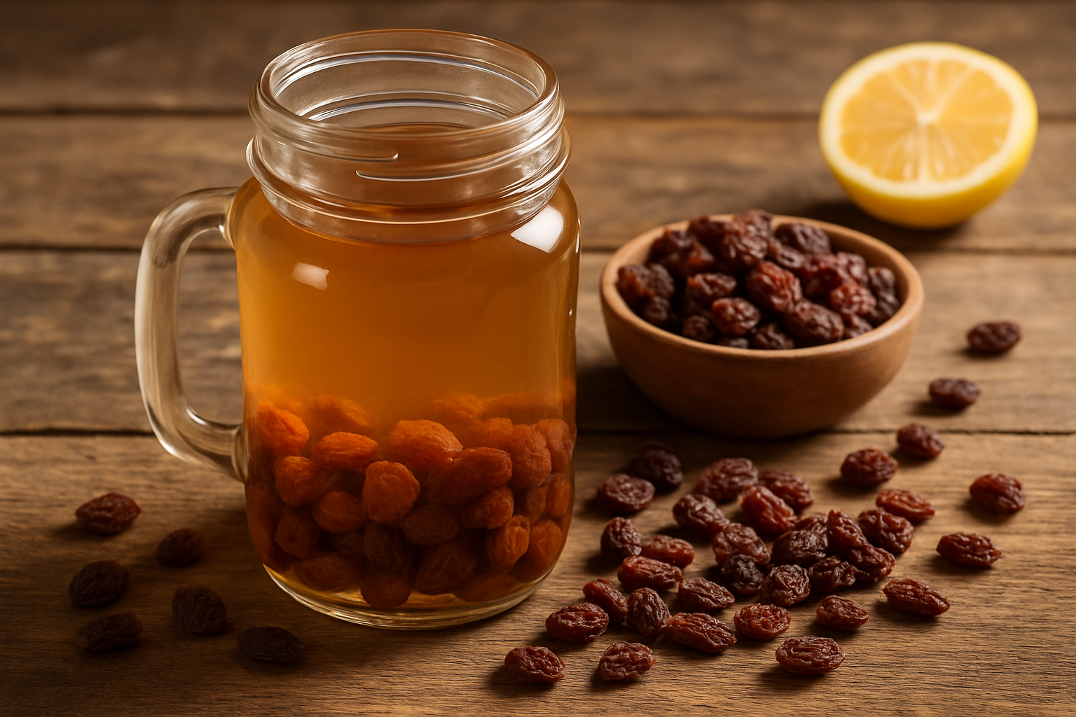 Изюмная вода: 10 причин пить натощак этот простой напиток