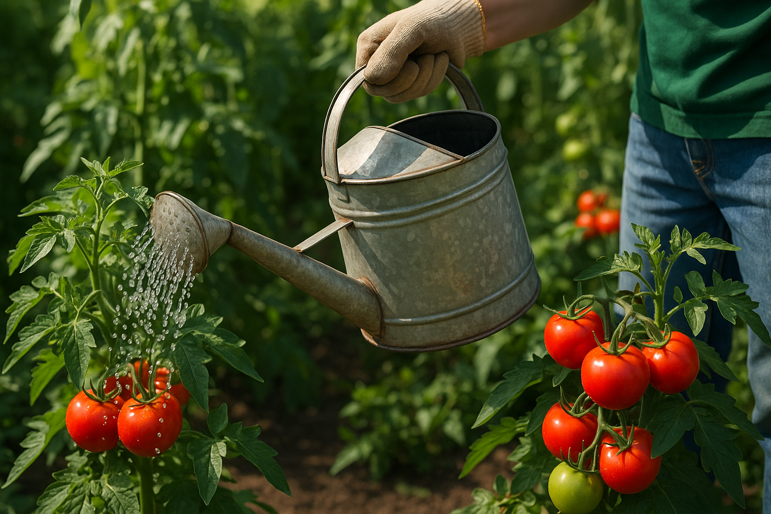 После этой подкормки томаты будто с ума сошли: цветут и плодоносят без пауз