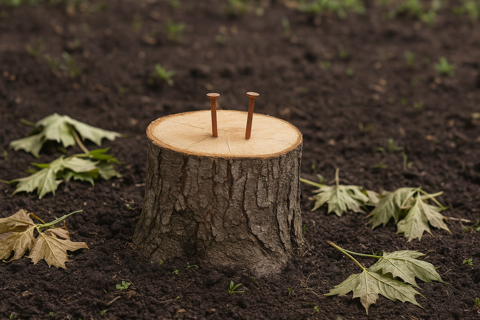 Как избавиться от клена на участке: простой способ, который точно сработает