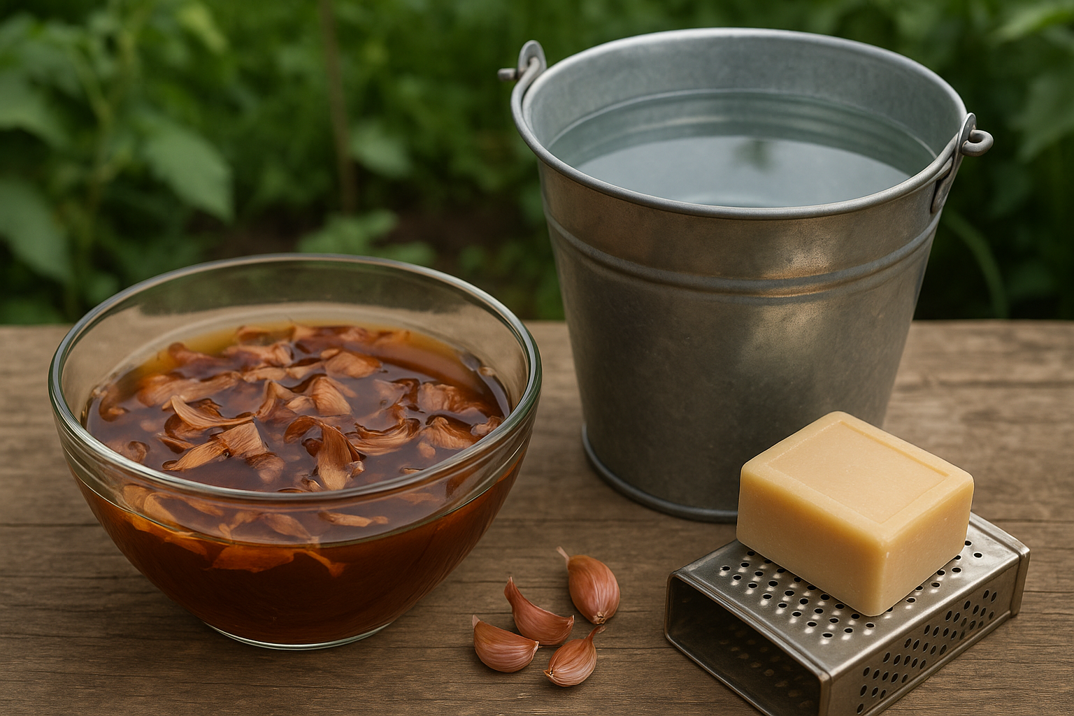 Подкормка из чесночной шелухи и мыла: томаты и огурцы будут плодоносить без остановки