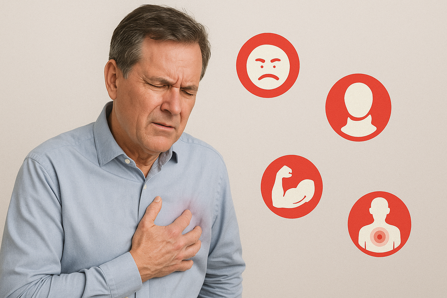 Тело подаёт сигналы: какие боли могут быть признаками сердечного приступа