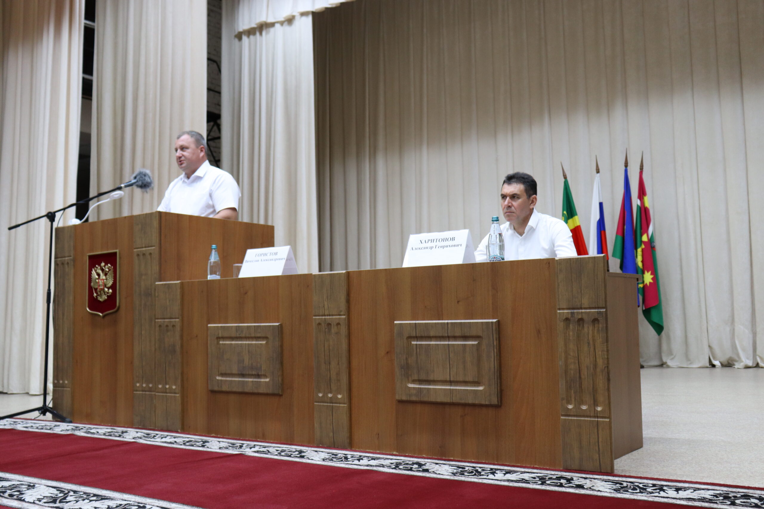 В Полтавской состоялась встреча главы с активом