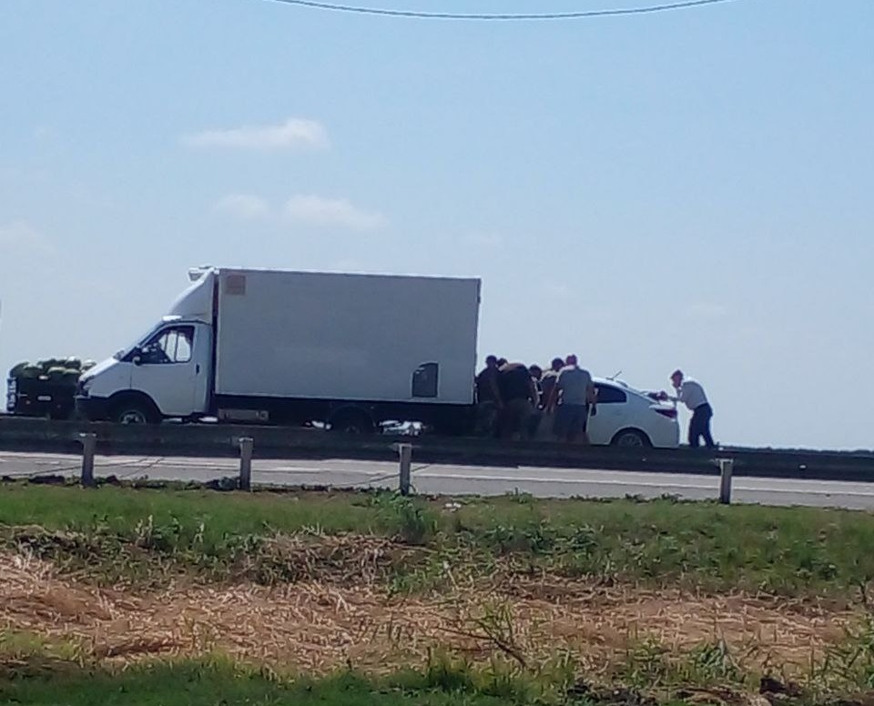 Два человека пострадали в ДТП у Новомышастовской