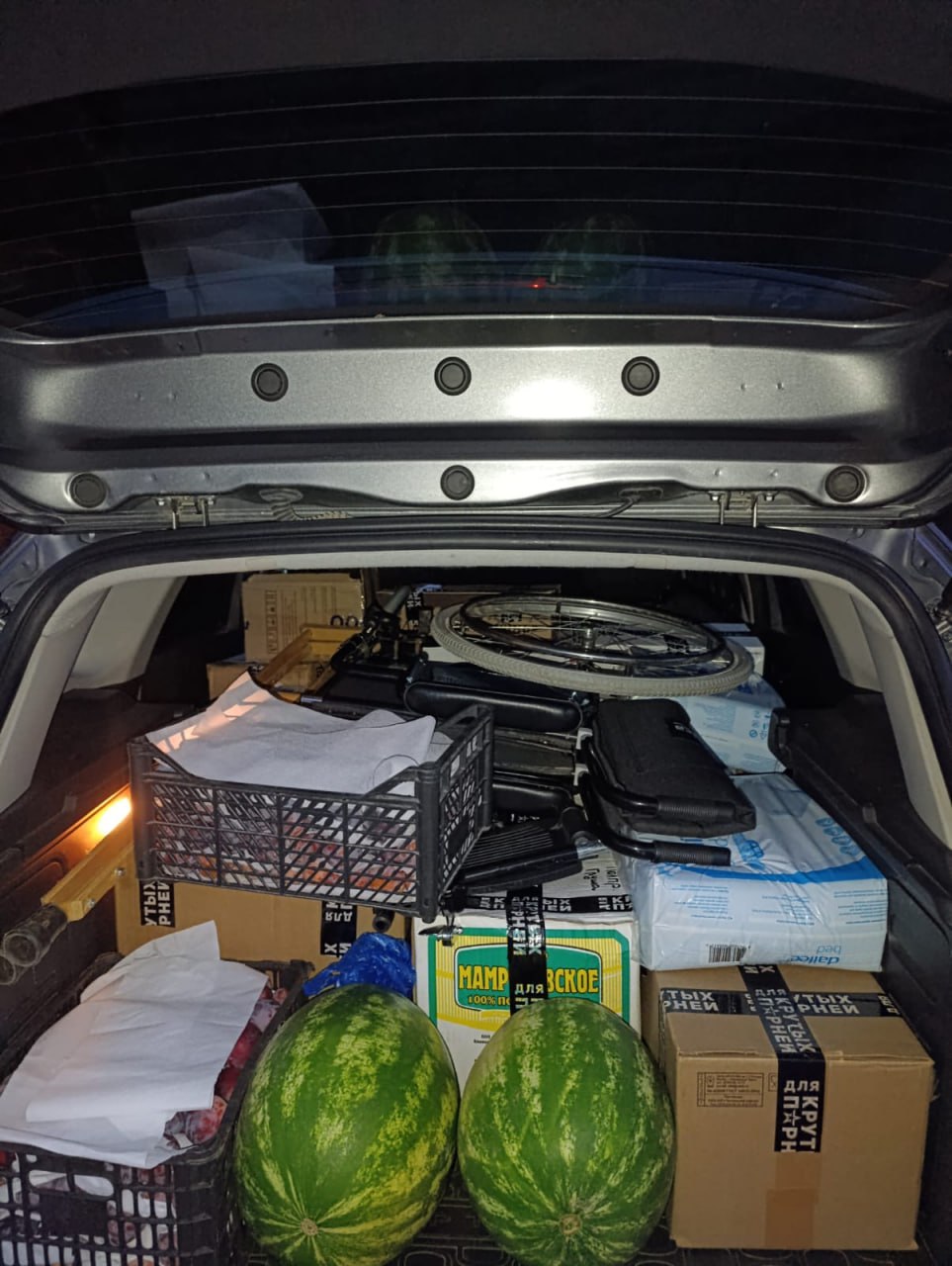 Волонтеры Красноармейского района отправили около 200 кг фруктов бойцам в московские госпитали