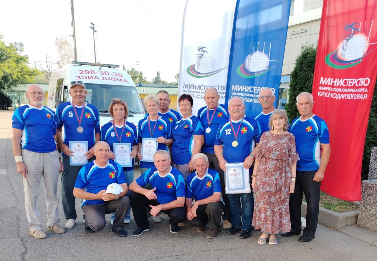 Совет ветеранов Красноармейского района стал лучшим на краевых соревнованиях