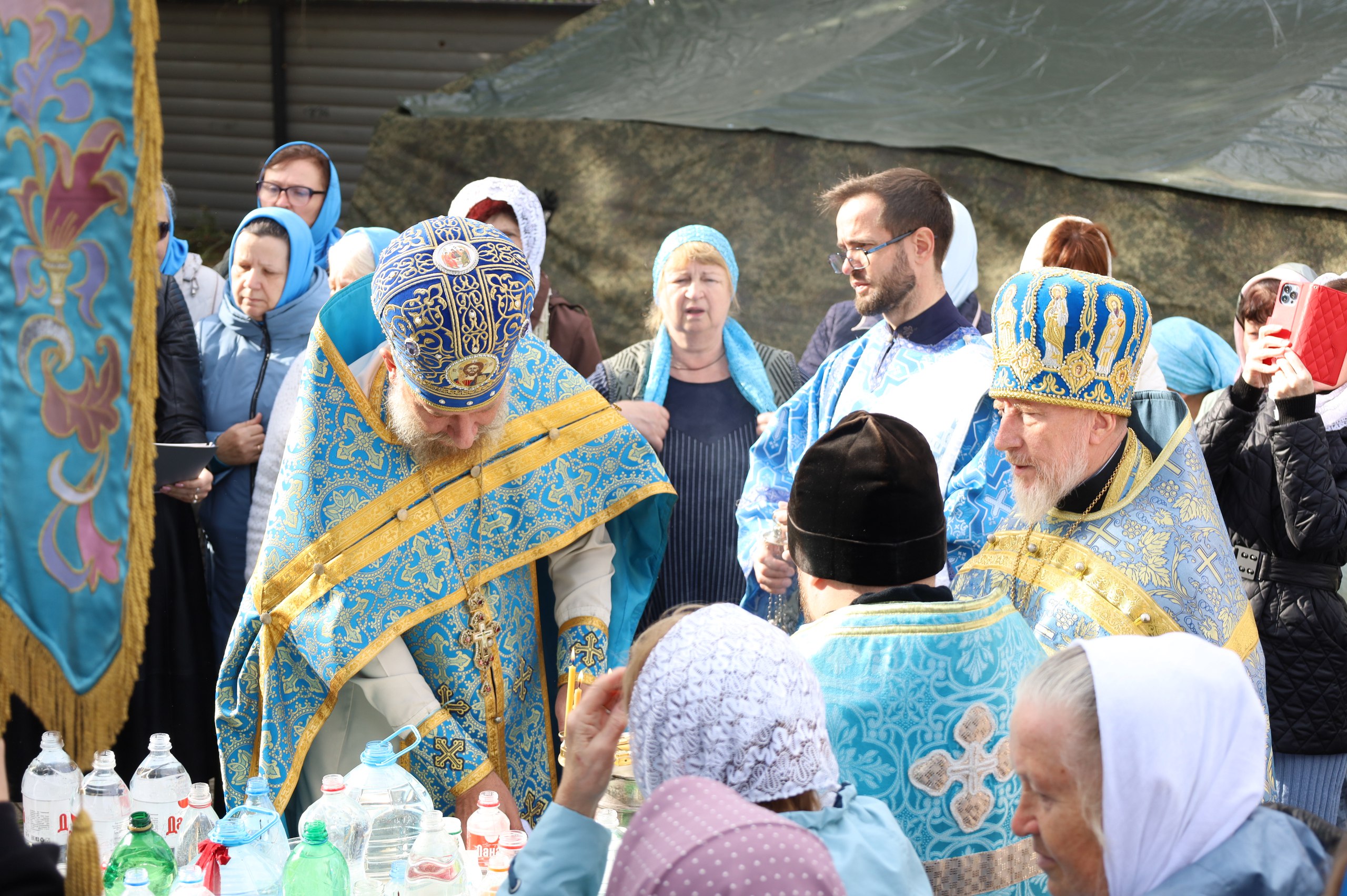 Престольный праздник отмечает Храм Покрова Пресвятой Богородицы в станице Полтавской