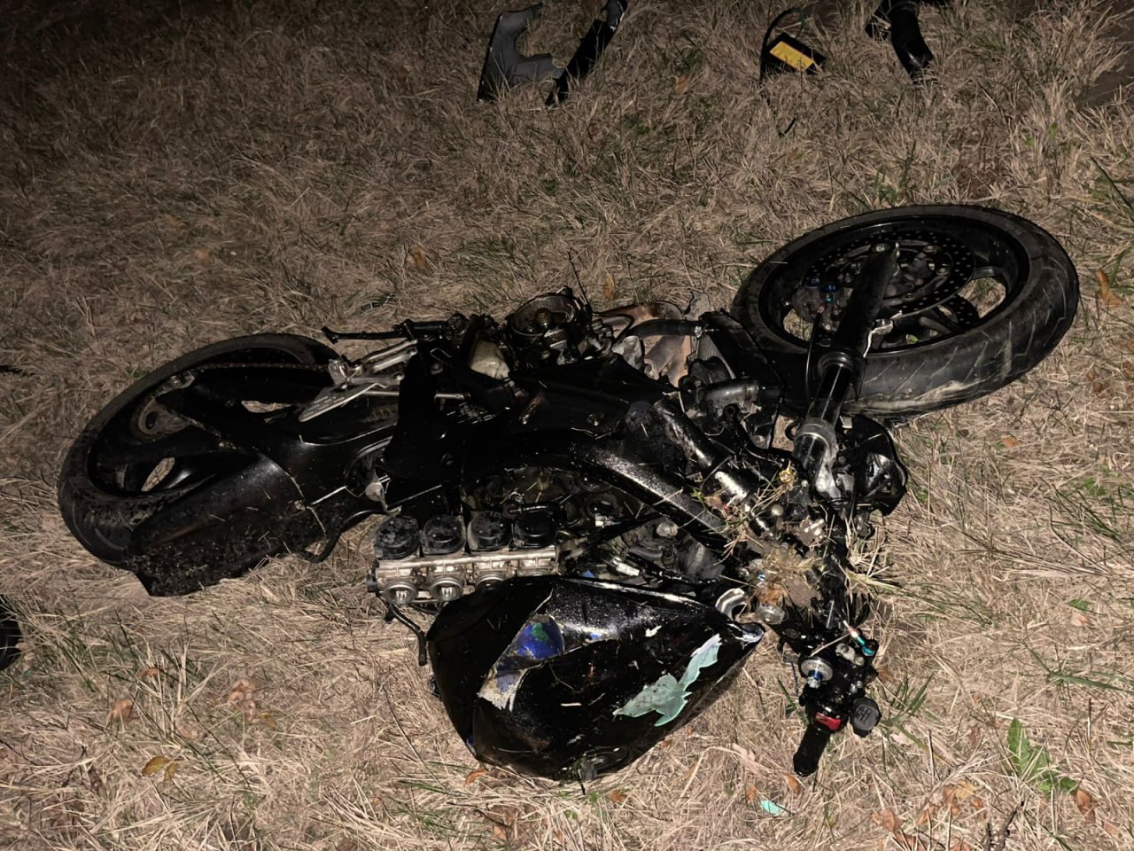 Мотоциклист погиб в ДТП недалеко от станицы Новомышастовской