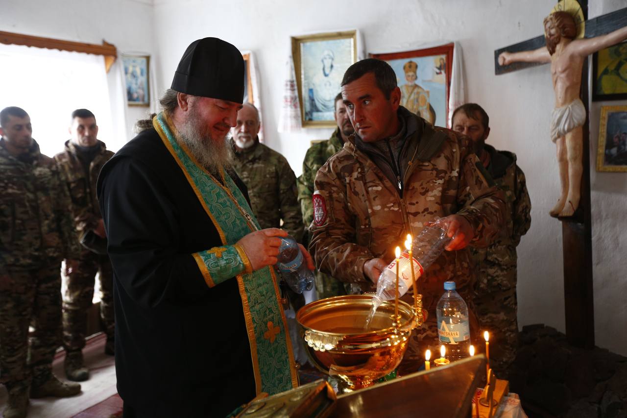 Первым в России служить военным священником в зону СВО пошел настоятель Старонижестеблиевского храма иеромонах Никифор