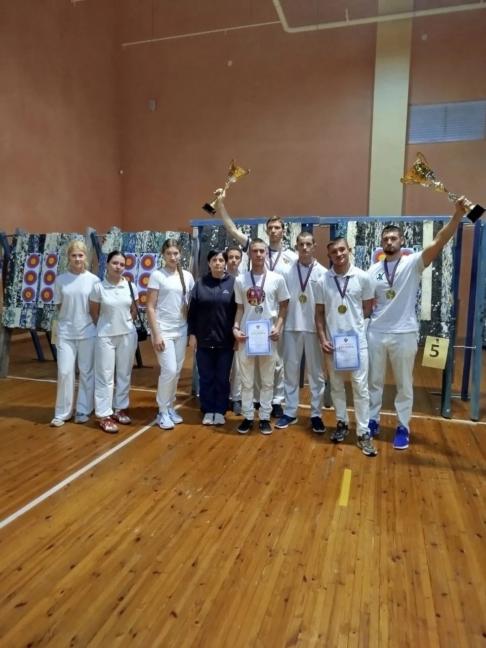 Лучники стеблиевского «Олимпийца» стали призёрами первенства и чемпионата Краснодарского края