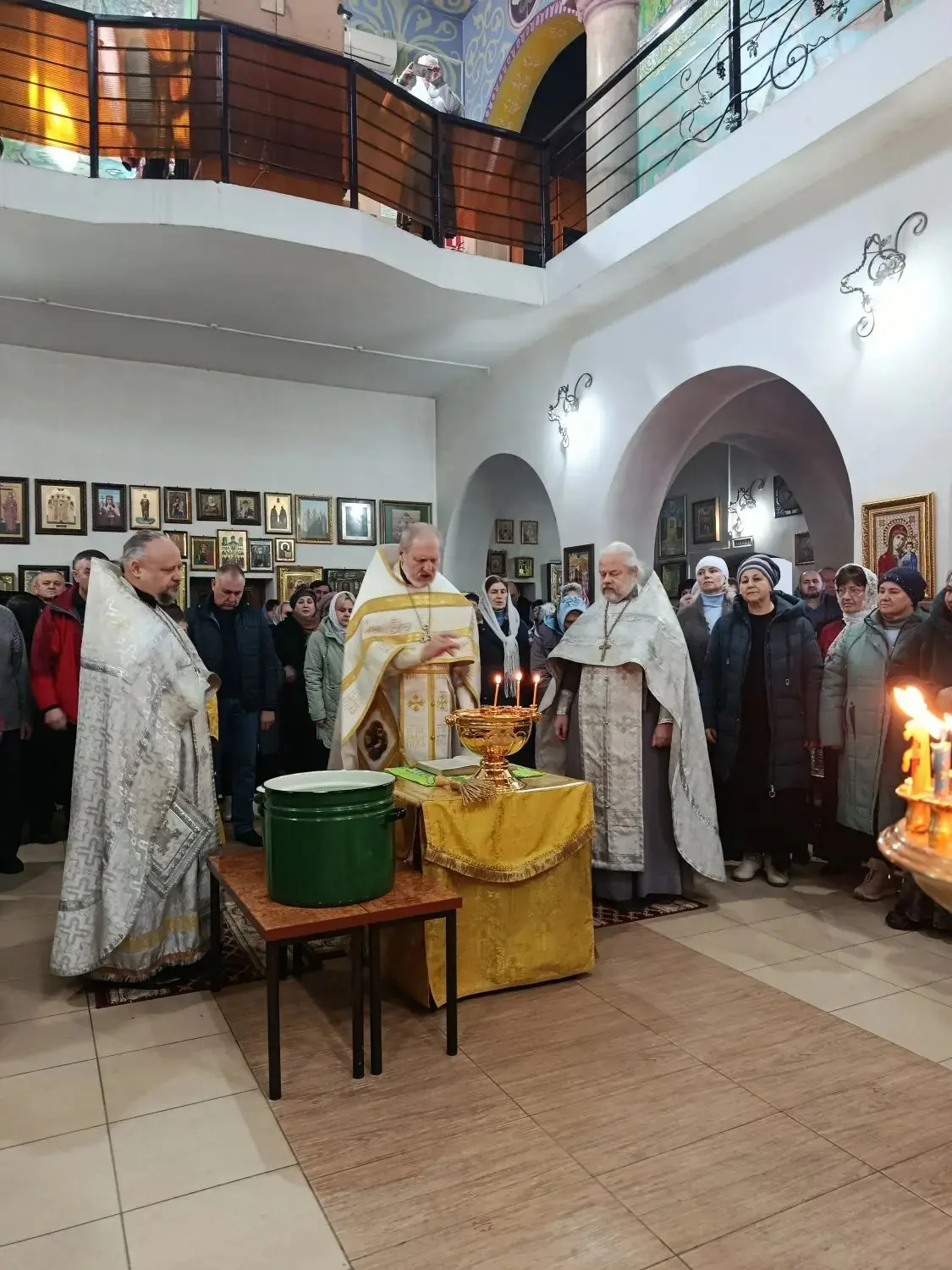В Трудобеликовском проходит акция «Святая вода с добром в дом»