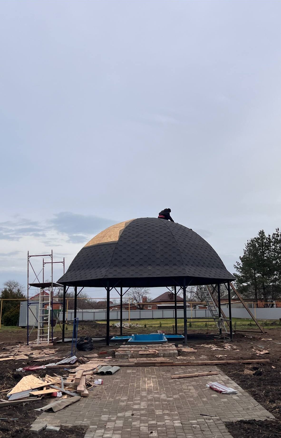 Храм Святого Архангела Гавриила в Новомышастовской впервые примет верующих в праздник Крещения Господня — здесь можно будет окунуться в собственной купели