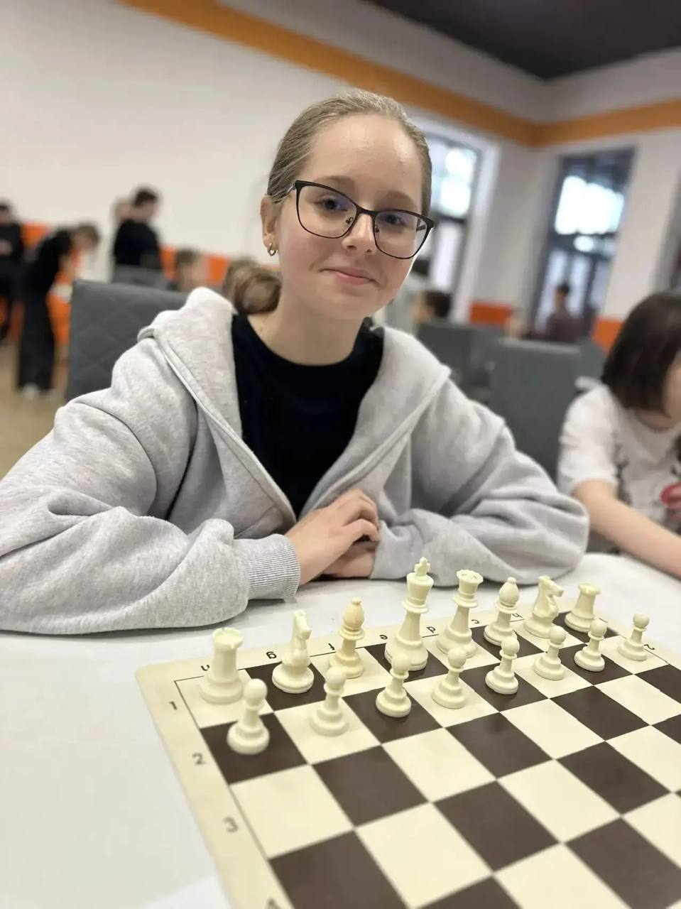 Семиклассница из Новомышастовской дважды стала призёром Всероссийских соревнований по шахматам