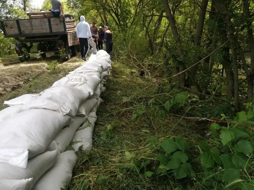 В Красноармейском районе в связи с паводковой обстановкой сохраняется режим «Повышенная готовность»