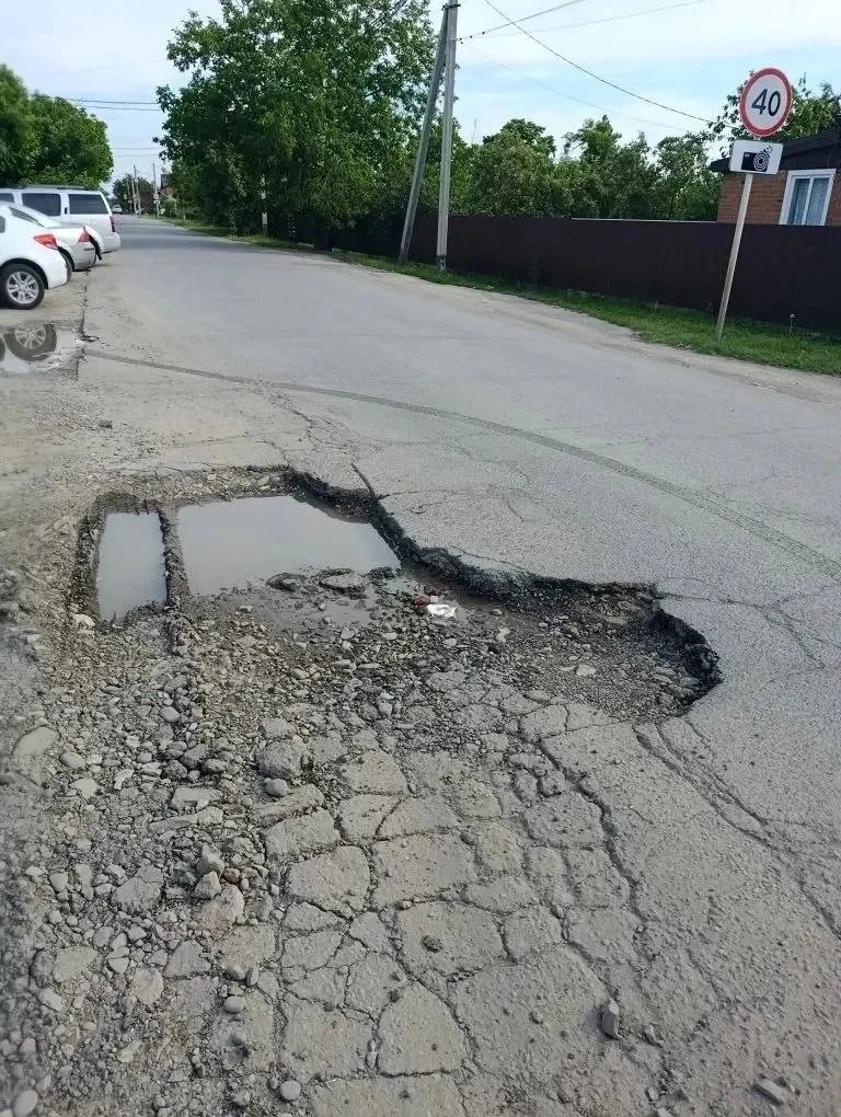 В станице Новомышастовской планируется большой ремонт асфальтных дорог
